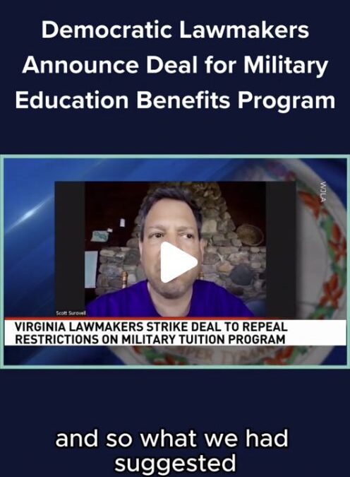 VIDEO: Virginia Democratic lawmakers announce deal for military education benefits program